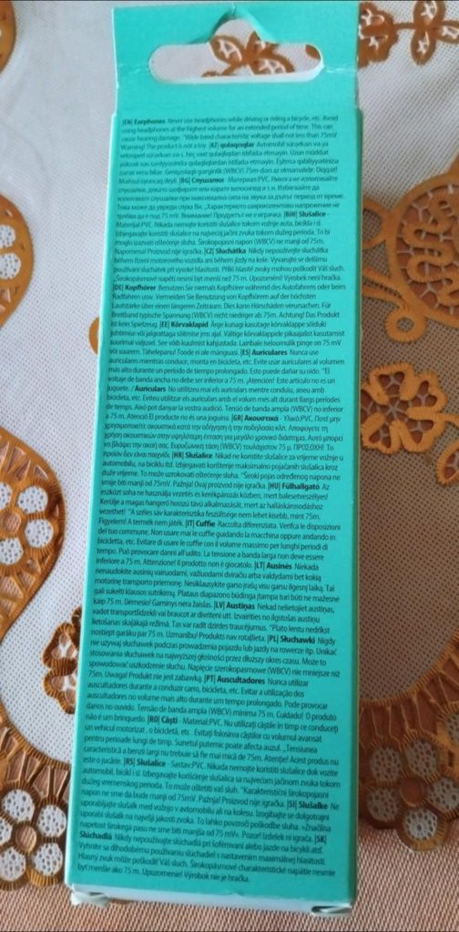 Nowe słuchawki dziecięce