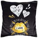 Poszewka 40x40 na Poduszkę Welurowa Dekoracyjna Heart Velvet