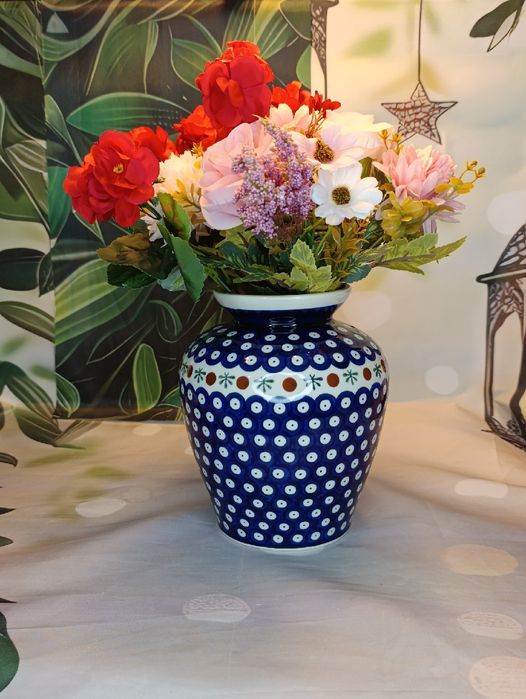 Wazon ceramiczny duży ceramika Zakłady Ceramiczne Bolesławiec