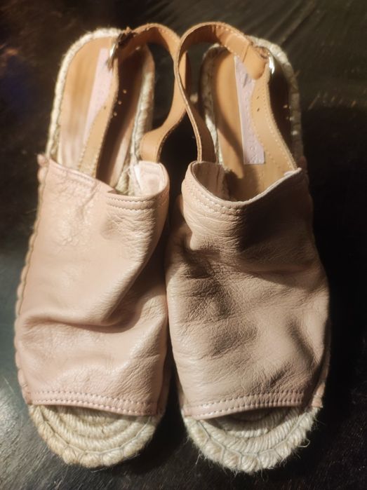 Buty espadryle na koturnie