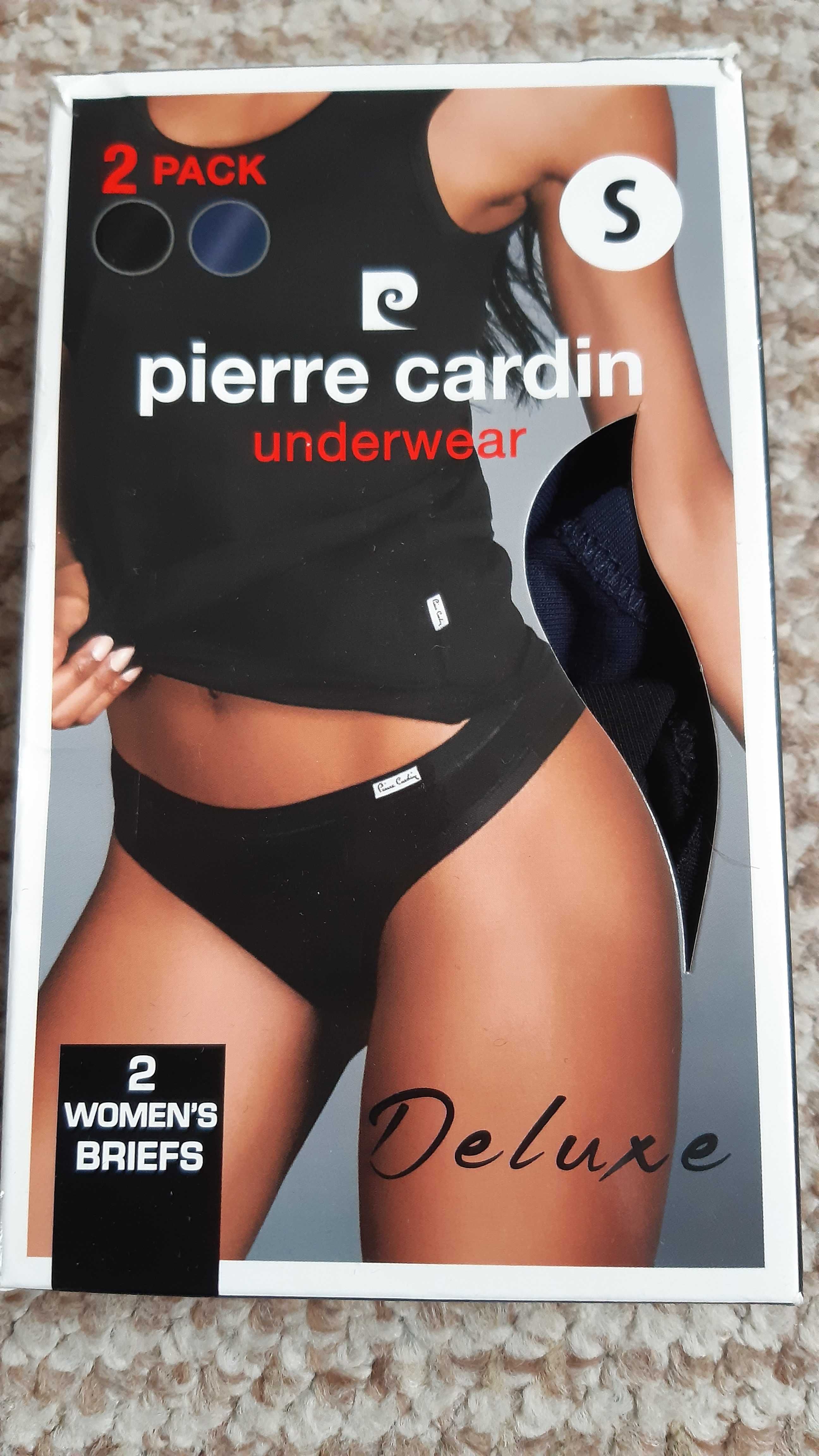 Nowe majtki Pierre Cardin damskie Underwear Deluxe 2-pack S figi