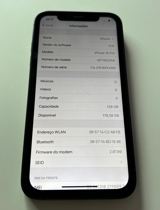 Iphone 15 (ler descrição)