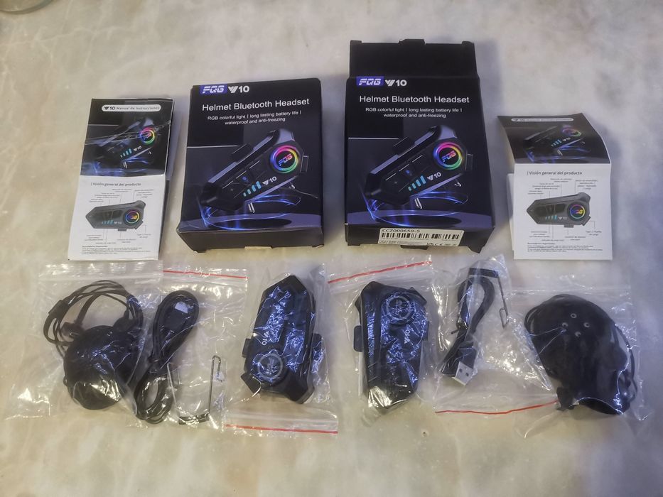 Kit Bluetooth para capacete moto ou outro como novo