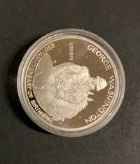 Srebrna moneta półdolarowa