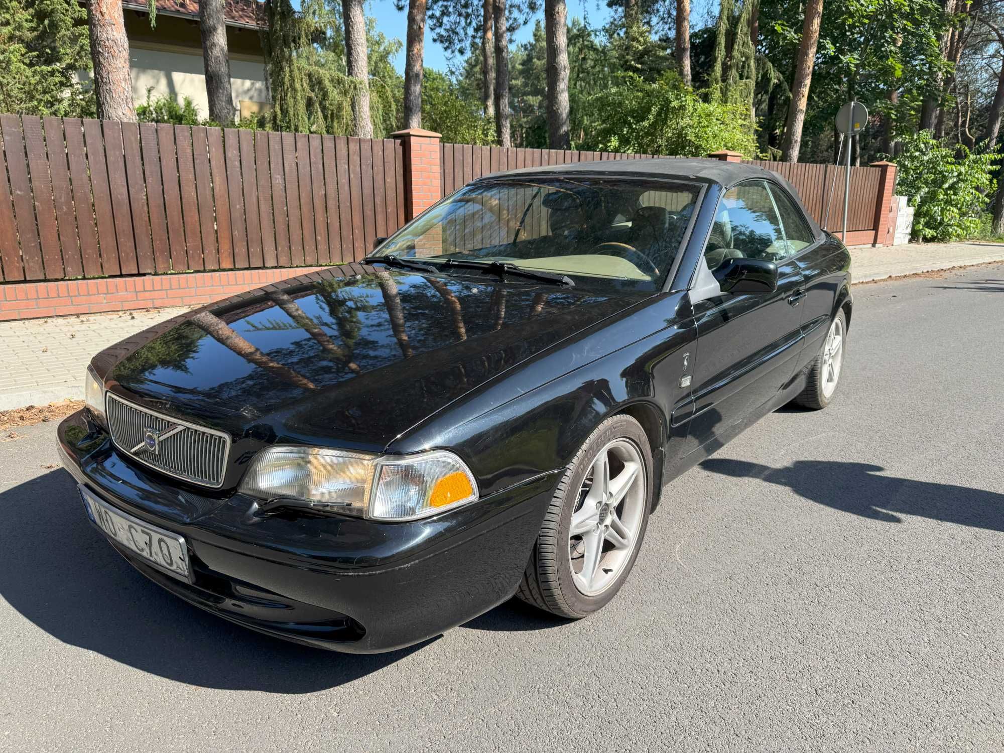Kabriolet Volvo C70 T5 2.3 Turbo 240 koni, 5 cylindrów