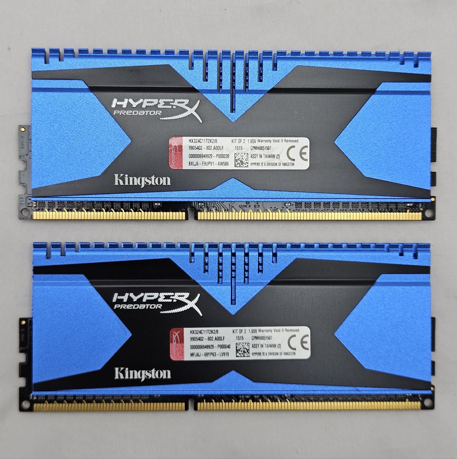 Pamięć DDR3 Kingston HyperX Predator 8GB 2x4GB PC2400Mhz