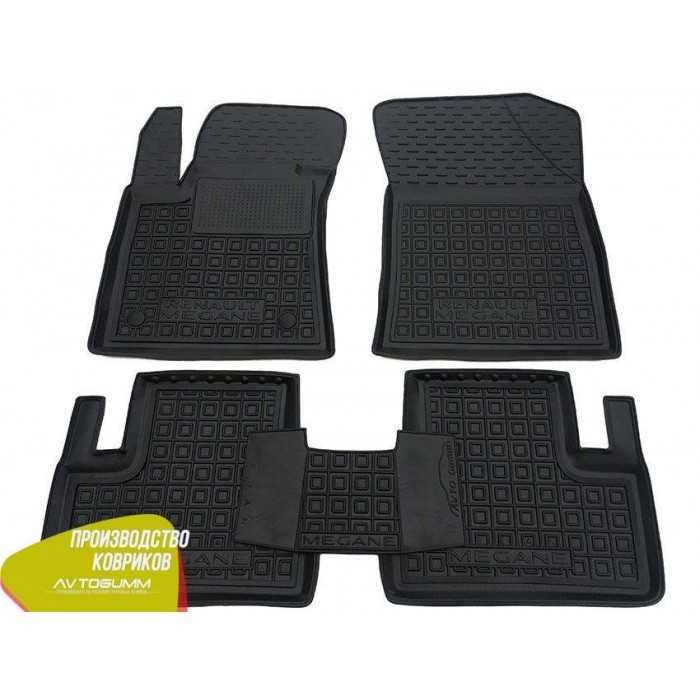 Коврики в салон Renault - Arkana Captur Duster Zoe Kadjar резиновые