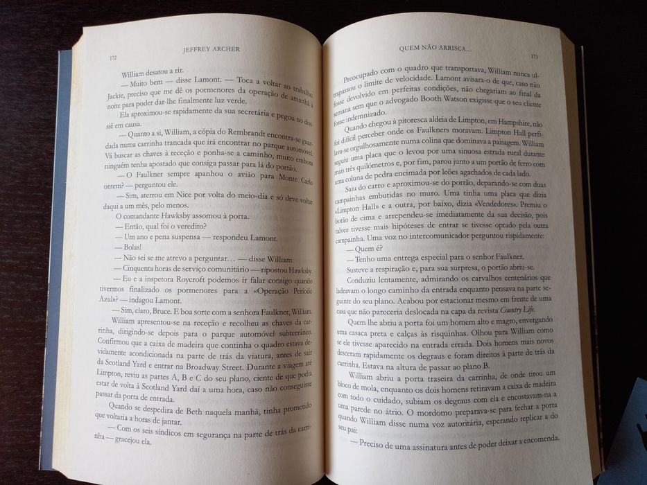 Quem não Arrisca - Jeffrey Archer