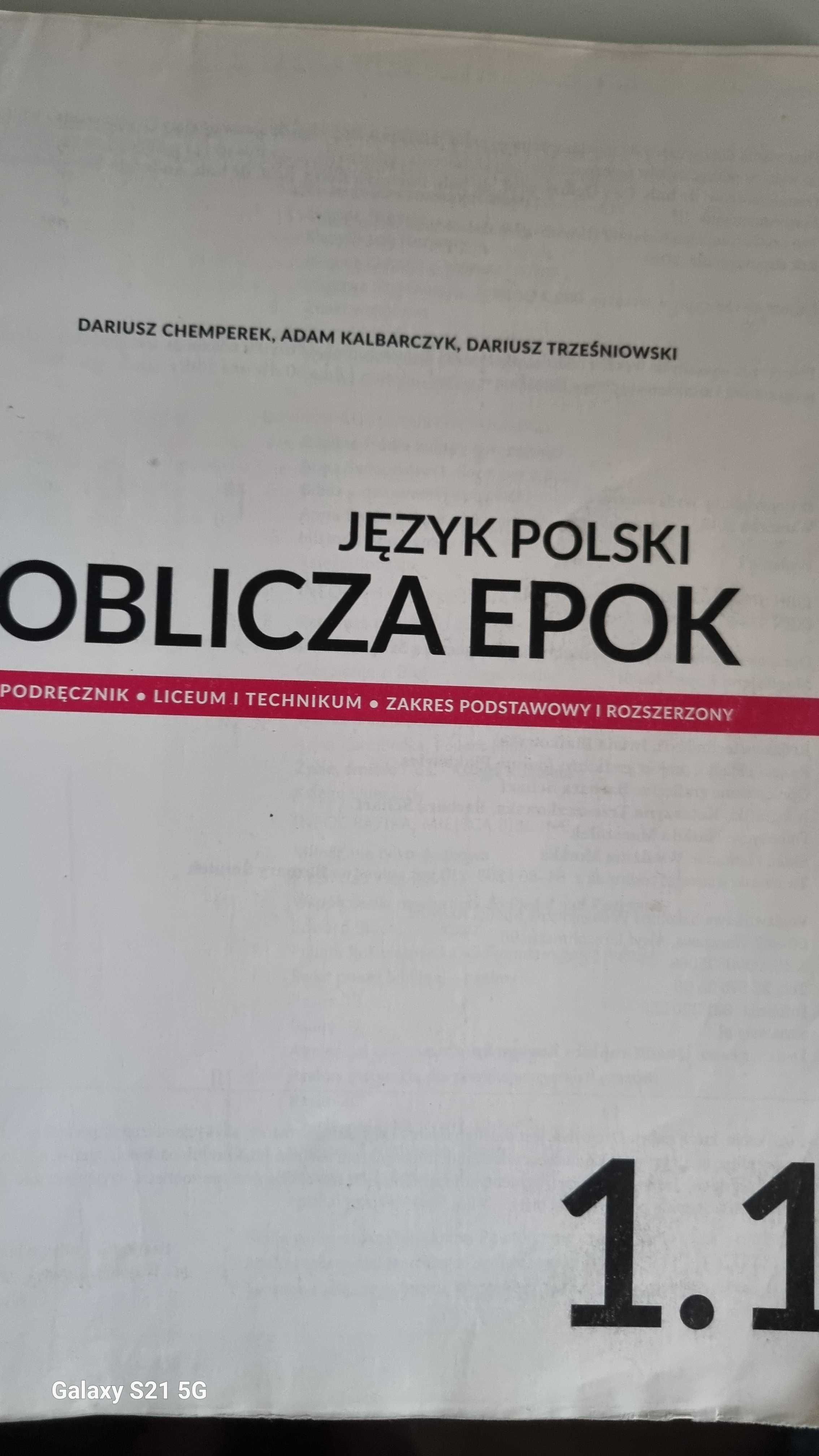 Oblicza epok 1.1