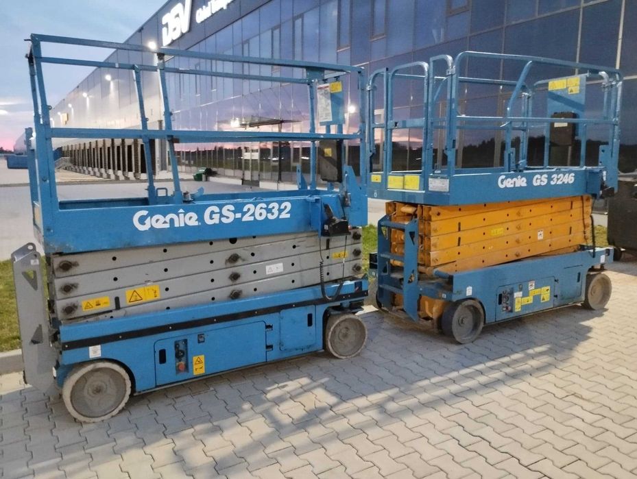 Wynajmę podnośnik nożycowy 6, 8, 10, 12 i 14 metrów zwyżka wynajem 24h