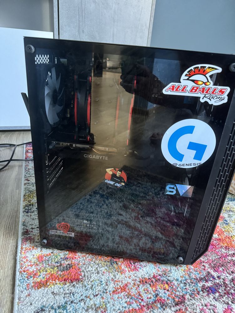 Komputer do gier geforce gtx 1650 super 4gb,16 gb ram,ryzen 1600af 3.2