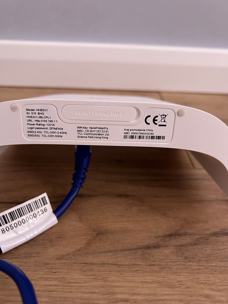 Router TCL LINKHUB LTE CAT6 Home Station HH63