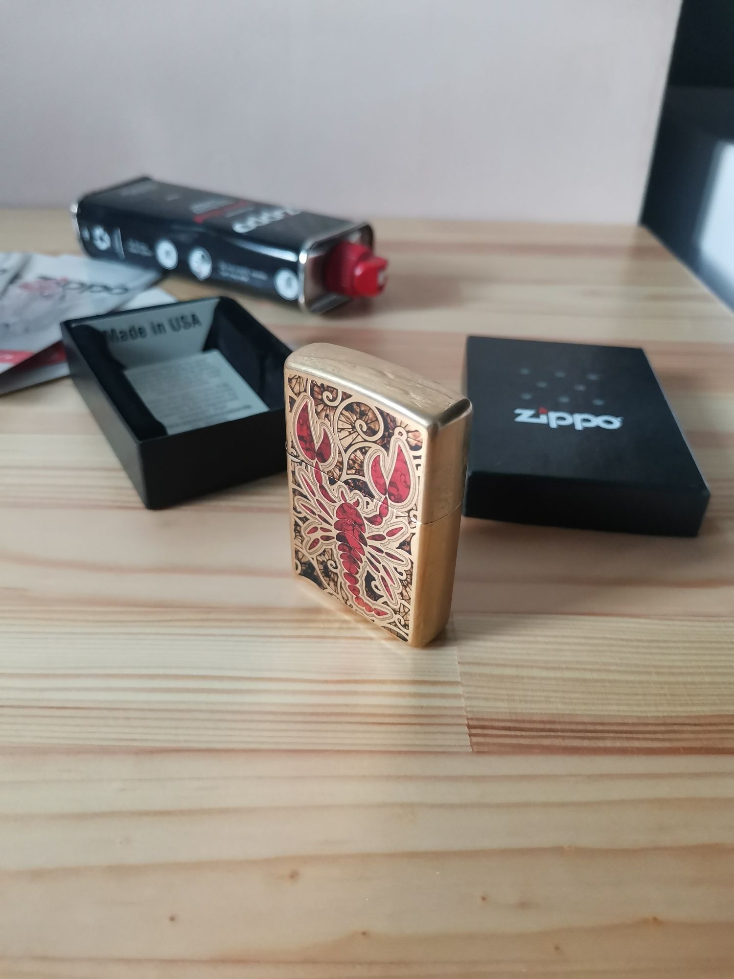 Zippo зажигалка, оригинал, полный комплект