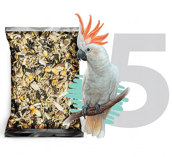 5kg Karma dla papug średnich papugi Nimfa Rozella pokarm STANDARD Cham