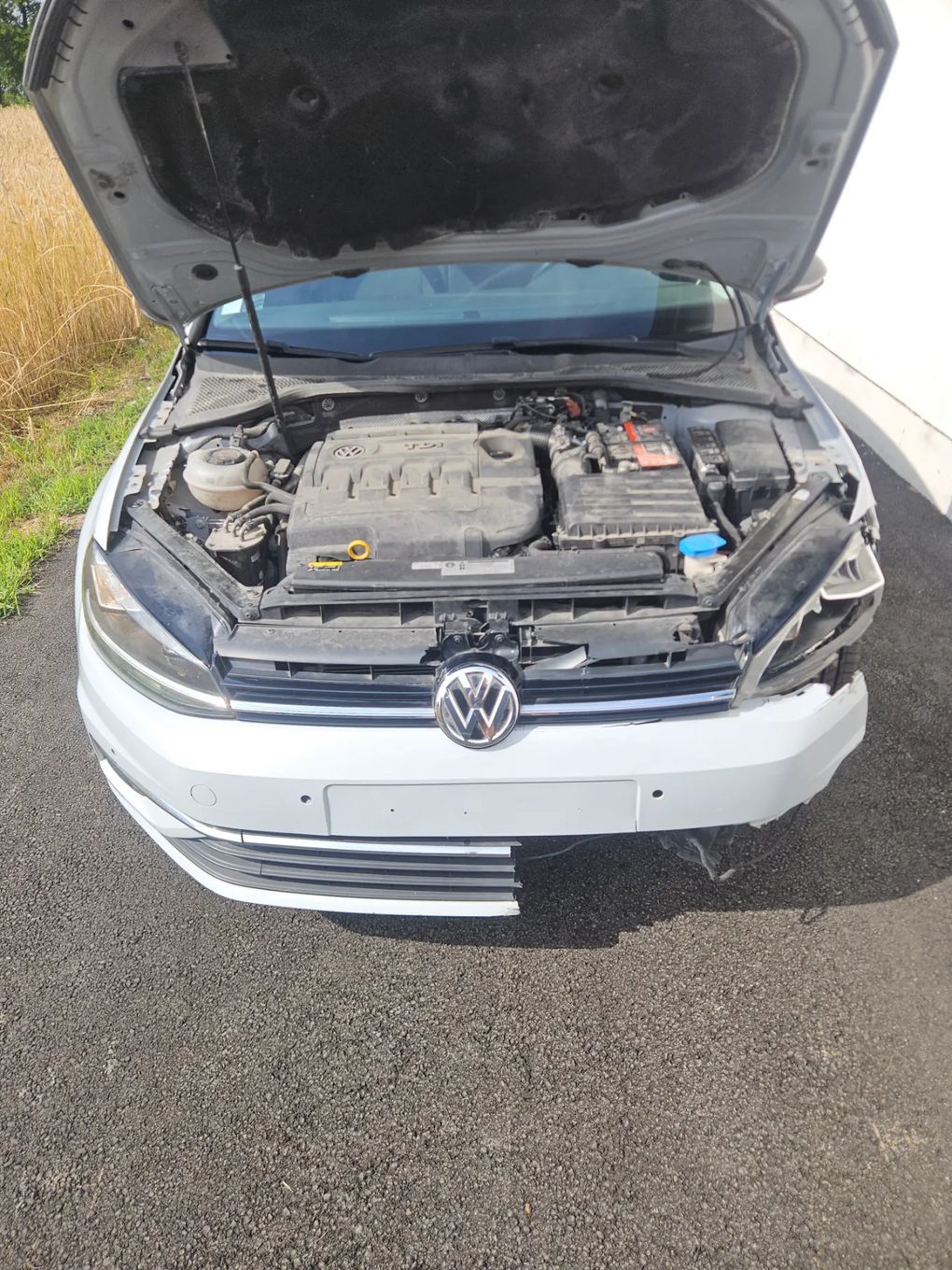Volkswagen Golf Biała perła kamera Diesel