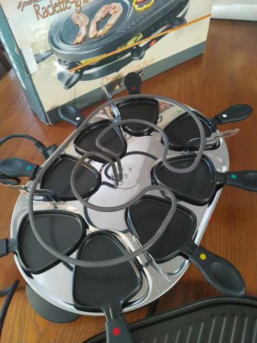 Гриль -барбекю -раклетниця електрична Melissa