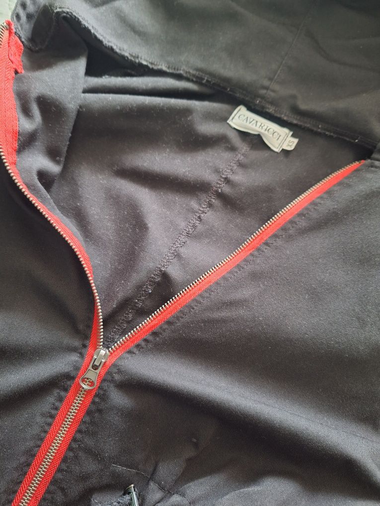 CAVARICCI r. XS/S parka czarna wiosna