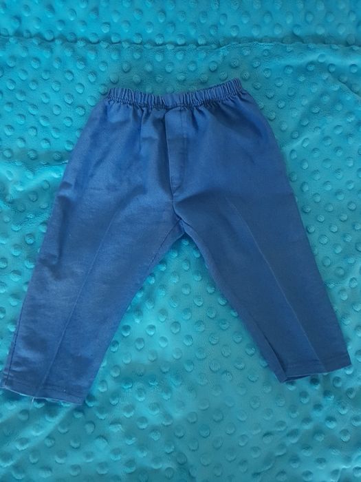 Koszulobody mucha sweterek spodnie garnitur chrzest 68