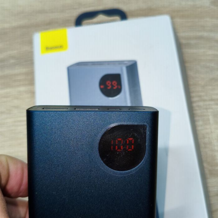 Baseus Adaman Metal 65W Power Bank 20000mAh для ноутбука та телефону