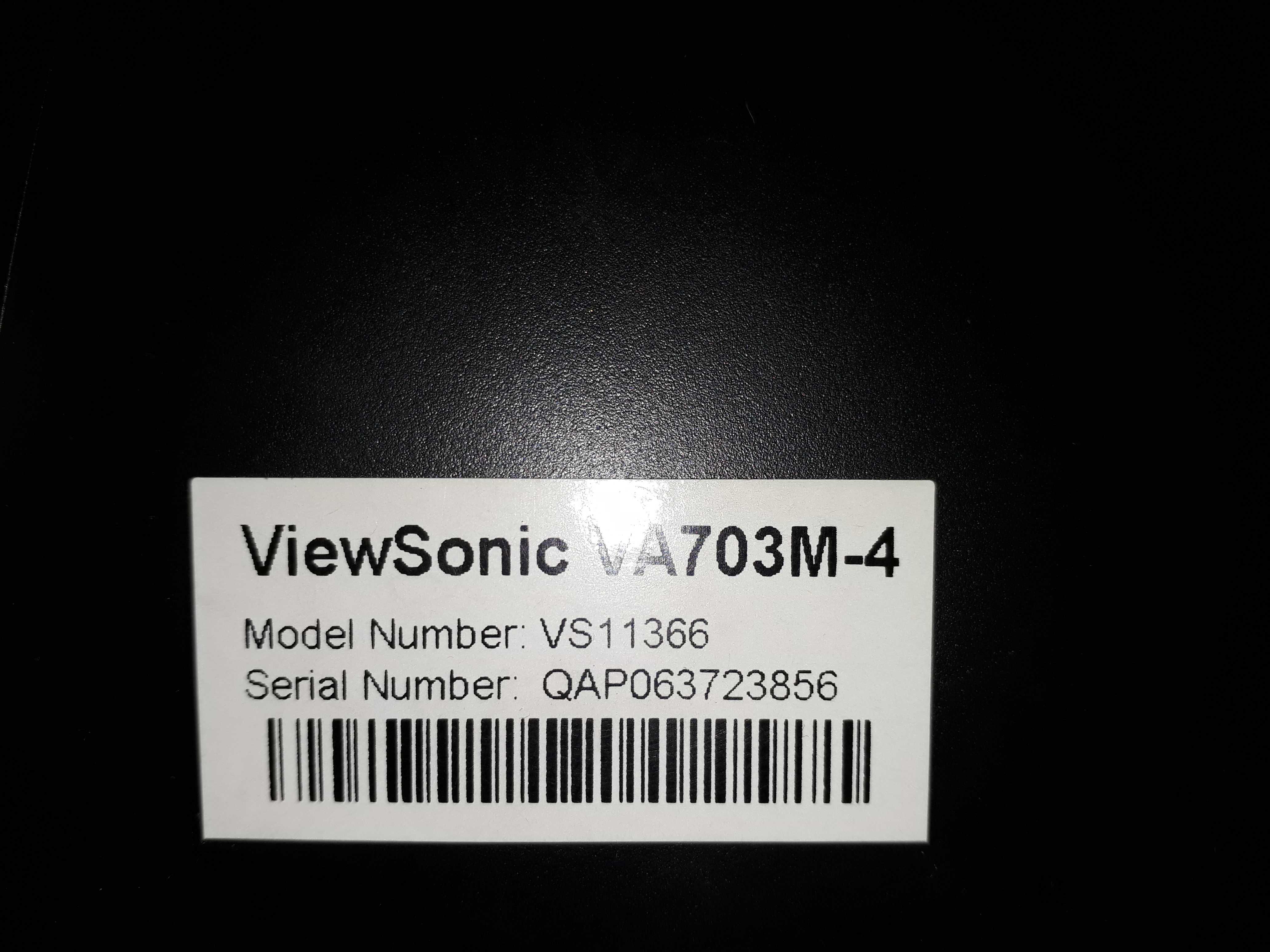 Монитор Viewsonic va703m-4