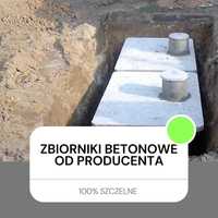 Szambo betonowe szamba gwarancja Producent zbiorników zbiornik 6m3