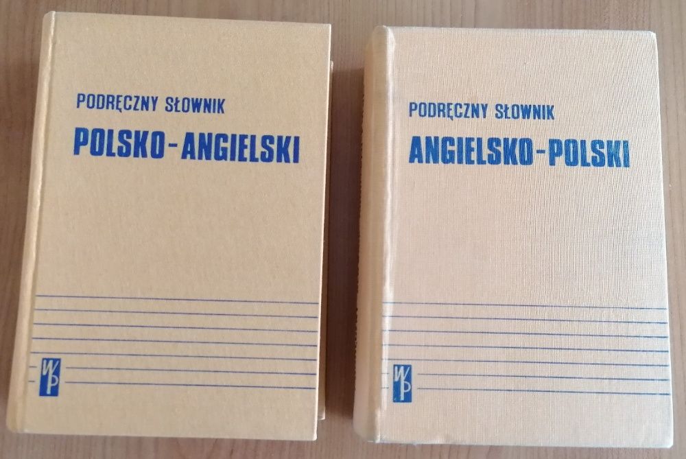 Podręczne słowniki: polsko - angielski i angielsko - polski