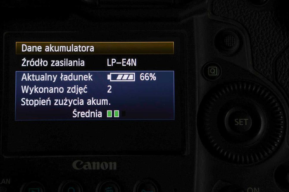 Aparat Canon EOS-1D X+ dodatki