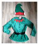 Kostium Elfa: Ciepła Bluza + Czapka Elfa (S/36) #przebranie #święta