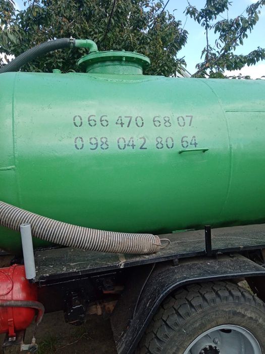 Послуги асенізатора Викачка ям