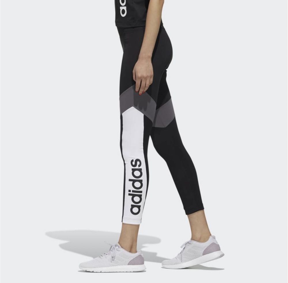 Леггинсы лосины adidas design 2 move 7/8