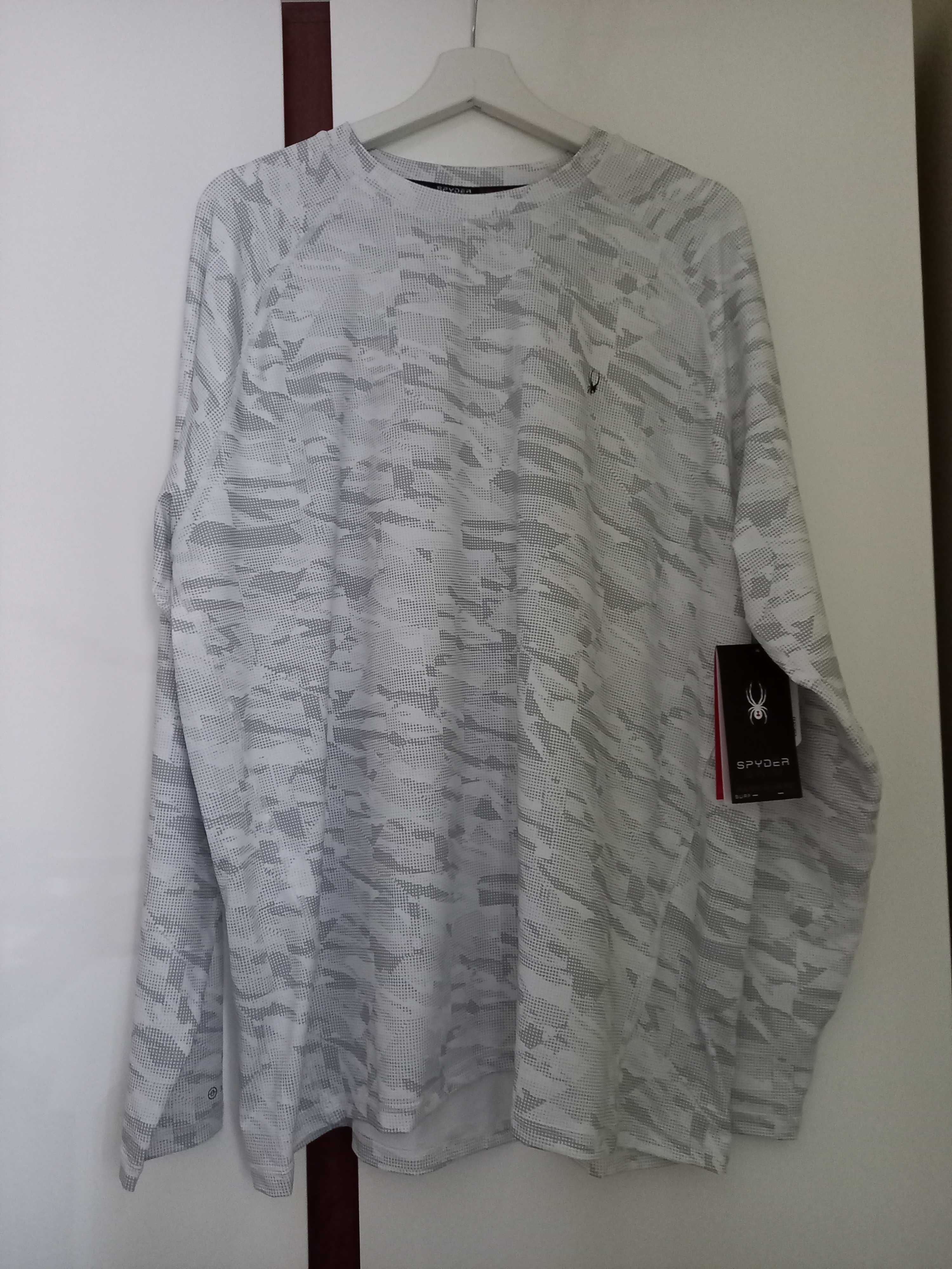 Nowa bluzka męska Spyder Pash Guard UPF 30+ rozmiar XL