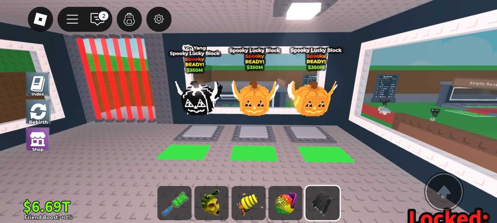 Лаки блоки, спуки лаки блок (spooky lucky blok)