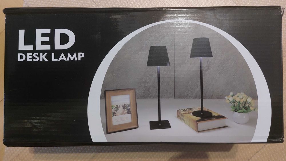 Bezprzewodowe lampy stołowe zestaw 2 sztuk