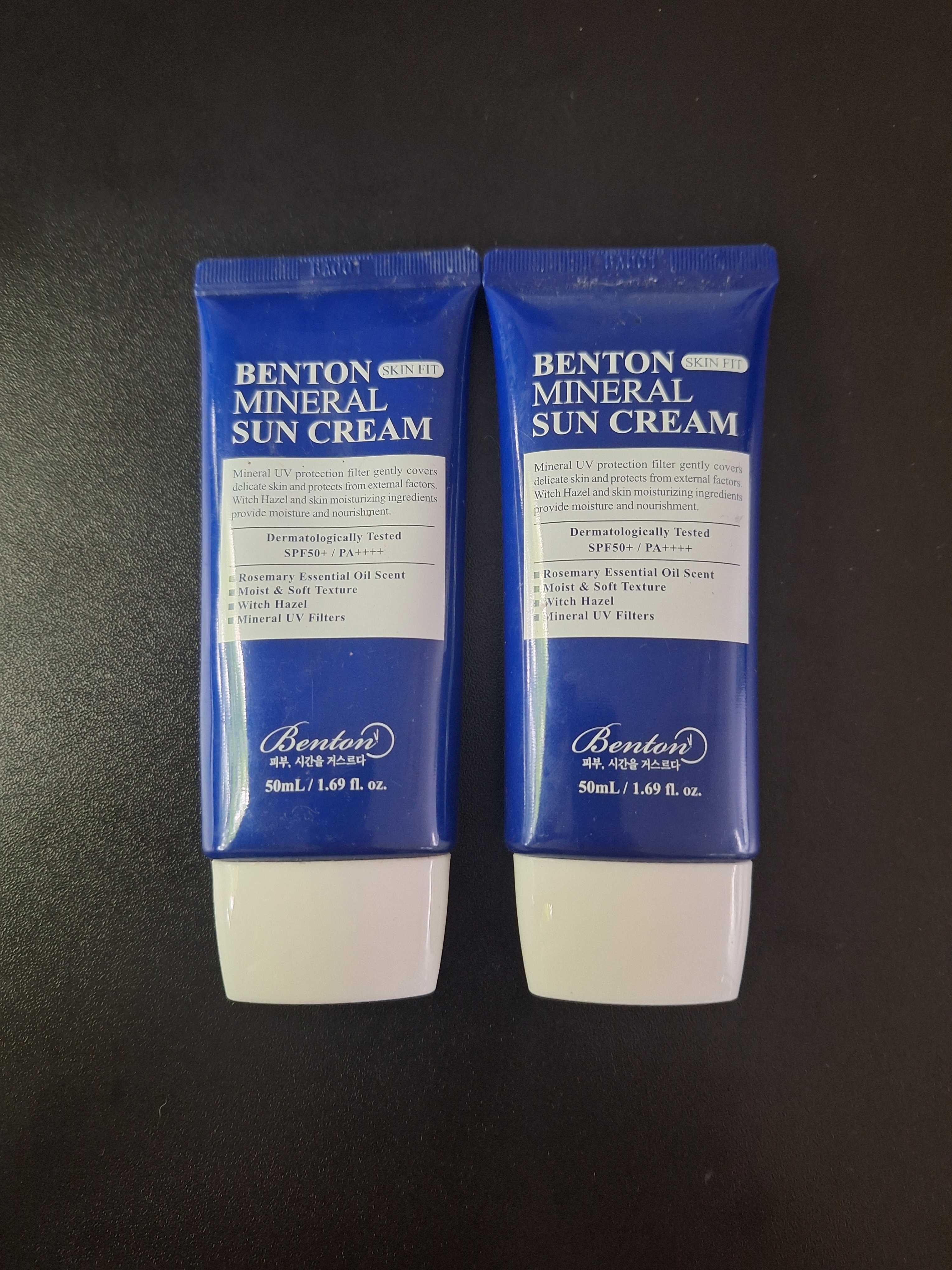 Benton Mineral Sun Cream Sunscreen SPF 50 2 Butelki