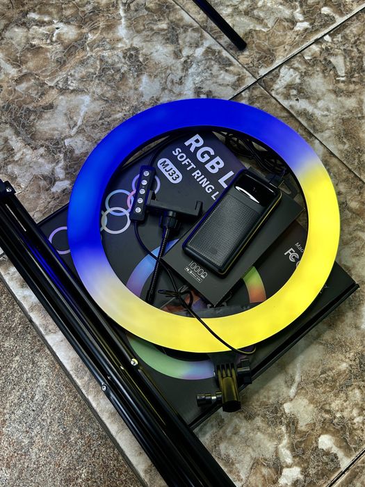 Кольцевая лампа RGB MJ33 для Тик Тока. Оригинал 100%