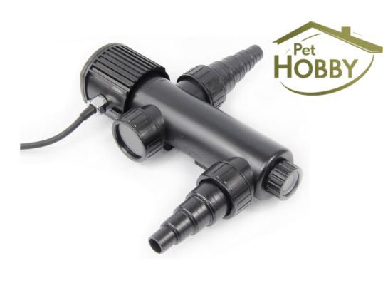 Lampa UV eliminator glonów do akwarium do 280 L, UV-C 9W, CUV