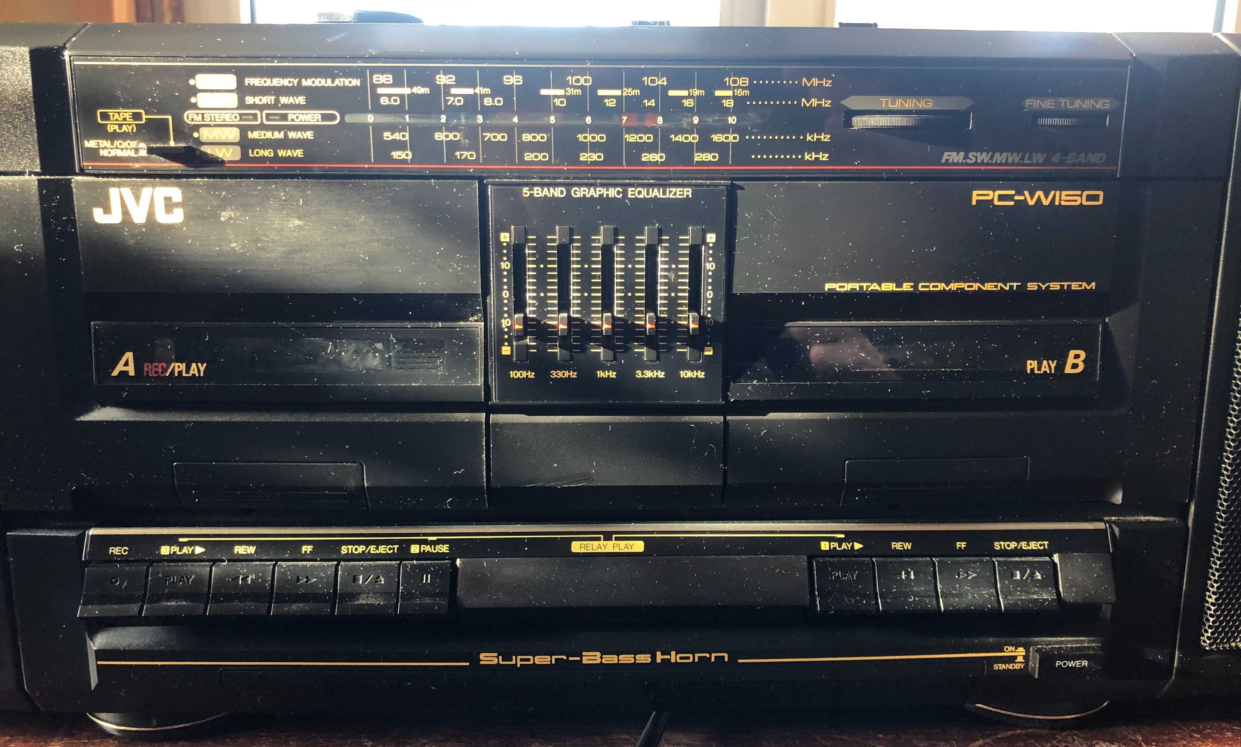 Магнитолу японскую JVC PC-W150