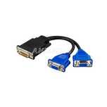 Kabel 2 monitory DMS-59 M -  2xVGA 15pin F