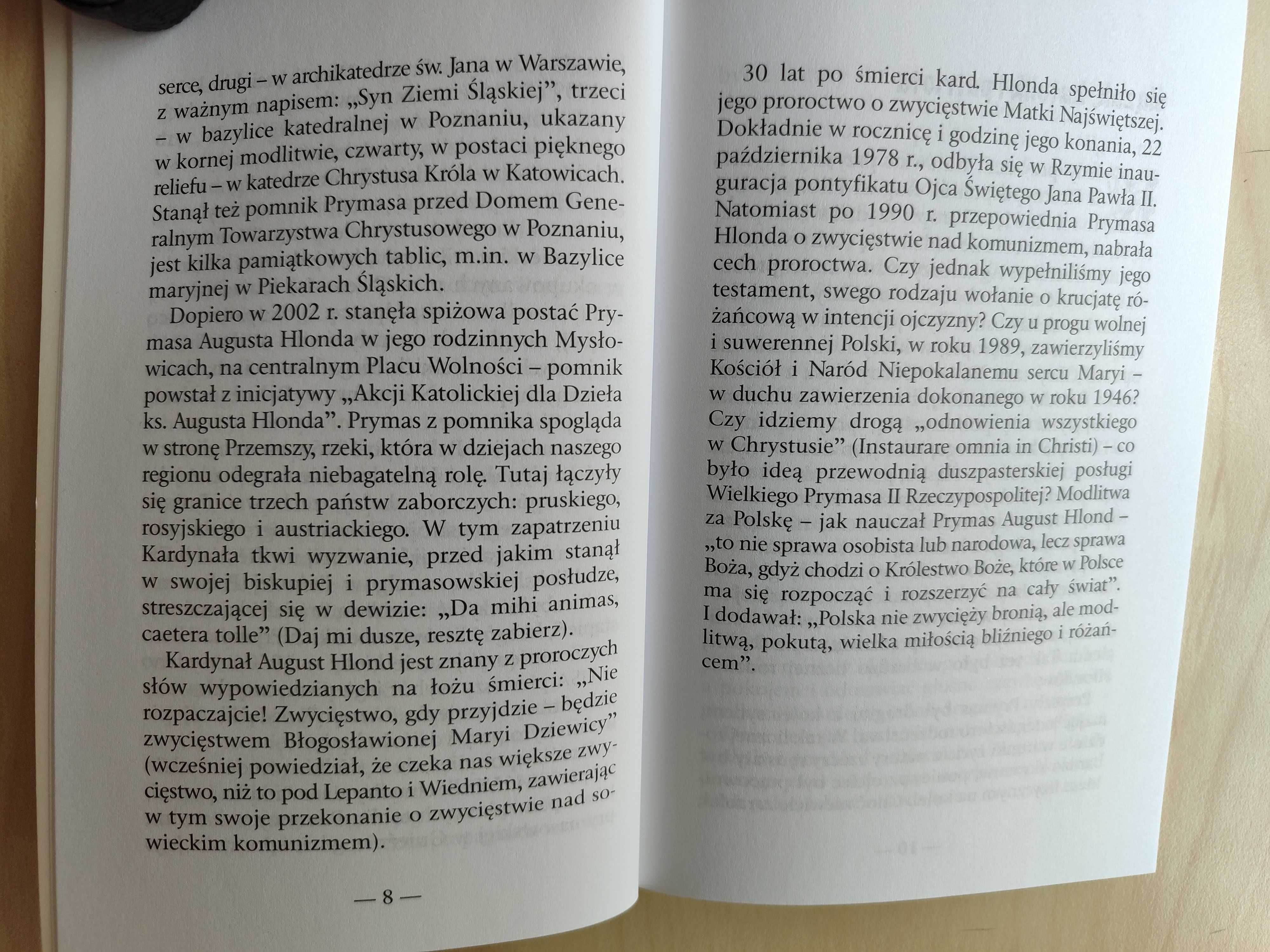 Odnowić dziedzictwo Prymasa Augusta Hlonda, Cz. Ryszka