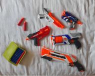 Zestaw pistoletów Nerf + 50 strzałek