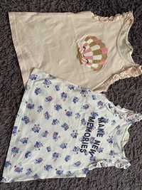 Bluzeczki na ramiączka dla dziewczynki H&M