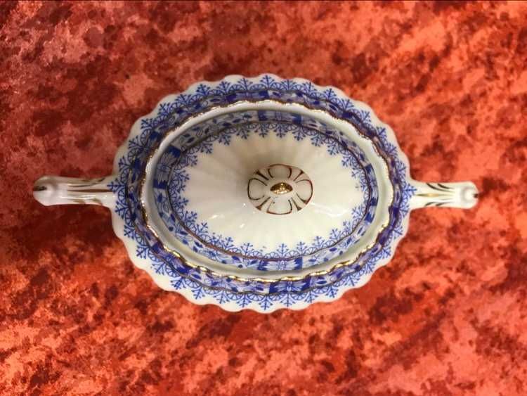 Cukiernica Tuppack Tiefenfurt China Blau