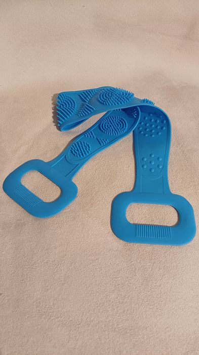 Silikonowa skrobaczka/szczotka do masażu i mycia