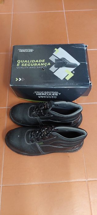 Bota Biqueira Aço Hercules - tamanho 45