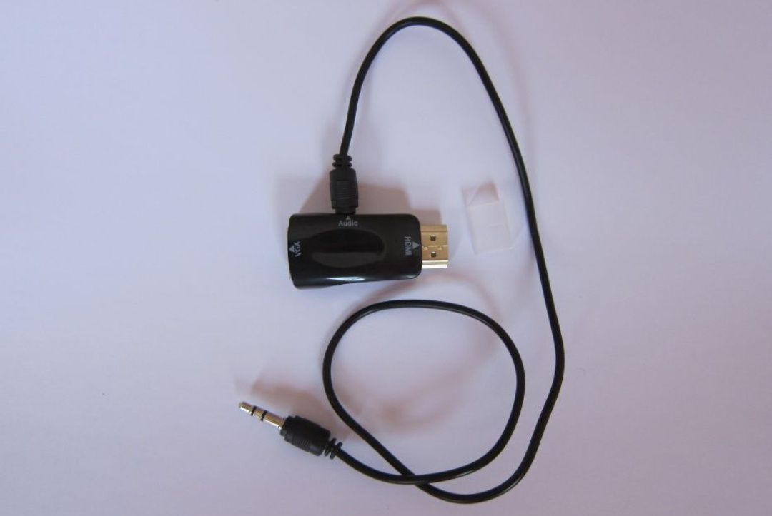 Продам переходник HDMI - VGА с аудиовыходом.
