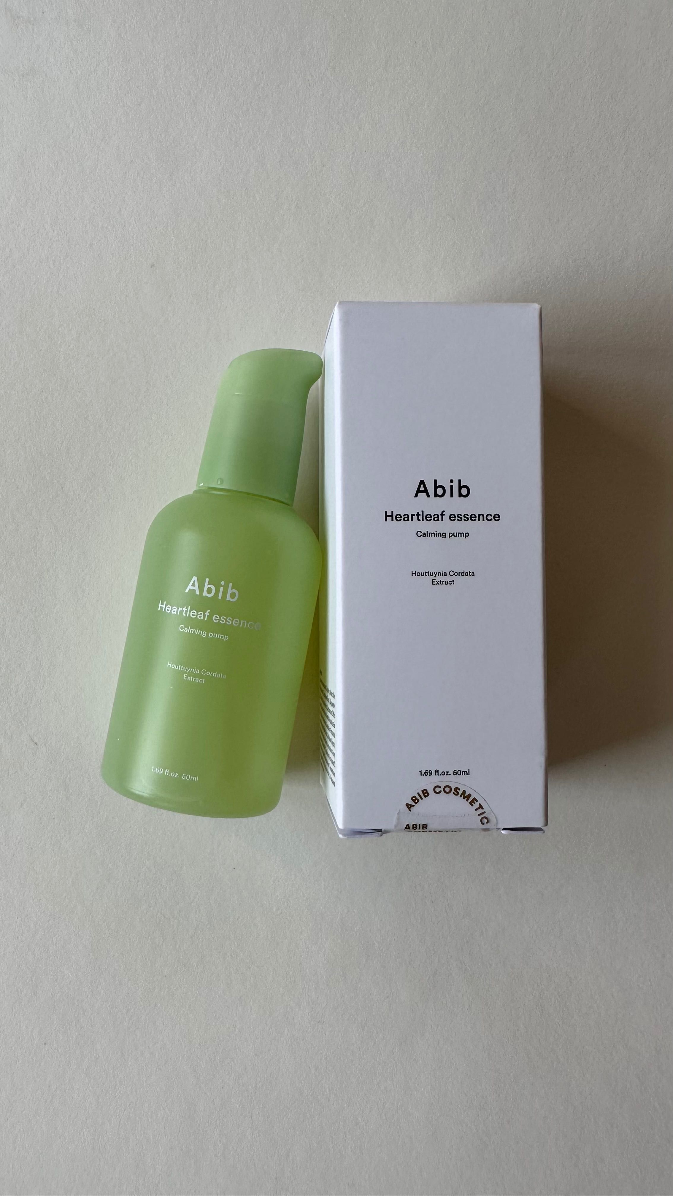 Заспокійлива есенція Abib Heartleaf Essence Calming Pump