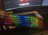 Nowa klawiatura gaming dla gracza led mechaniczna MSI Vigor GH41 tanio