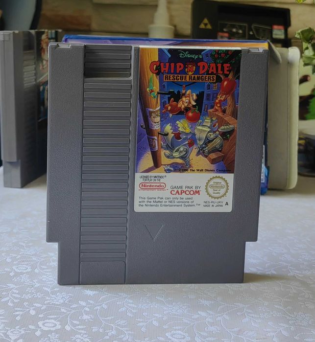 Chip 'n' Dale Rescue Rangers Nintendo Entertainment System NES PAL 3xA
