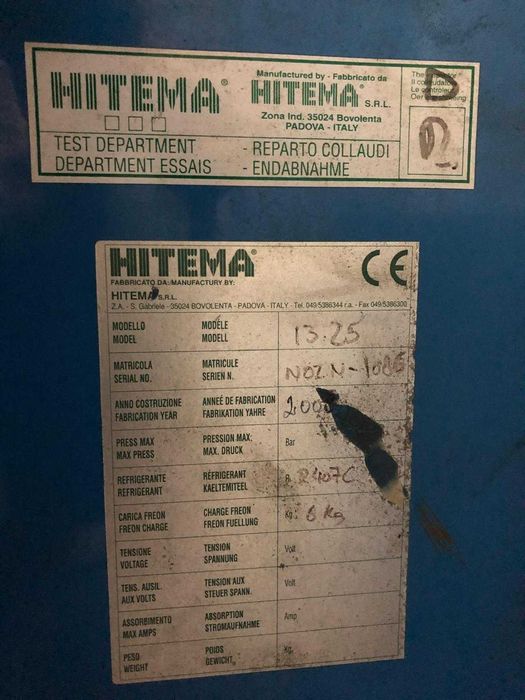 Secador de ar Hitema 1325