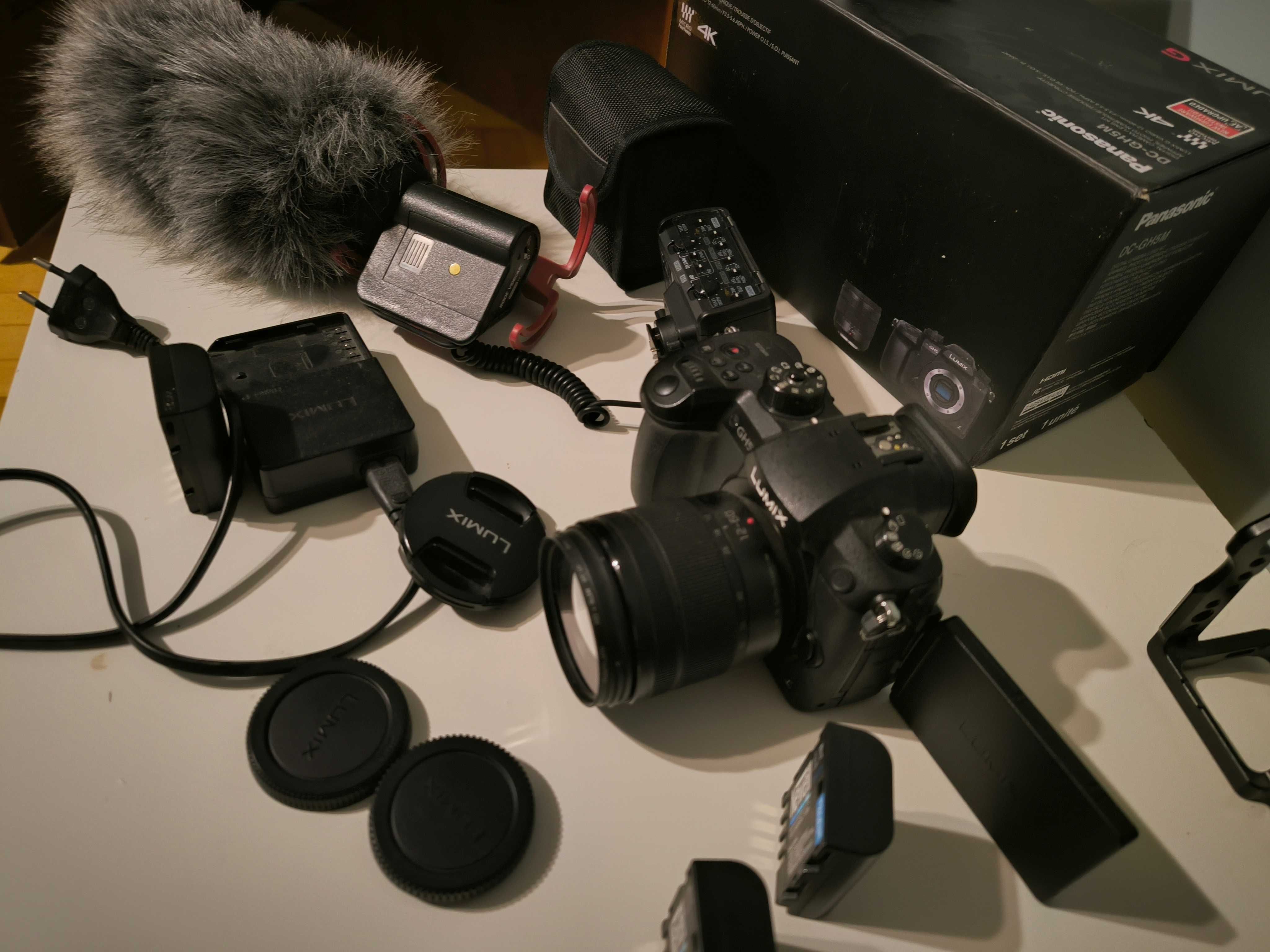Lumix gh5   12-60 vlog Bogaty zestaw